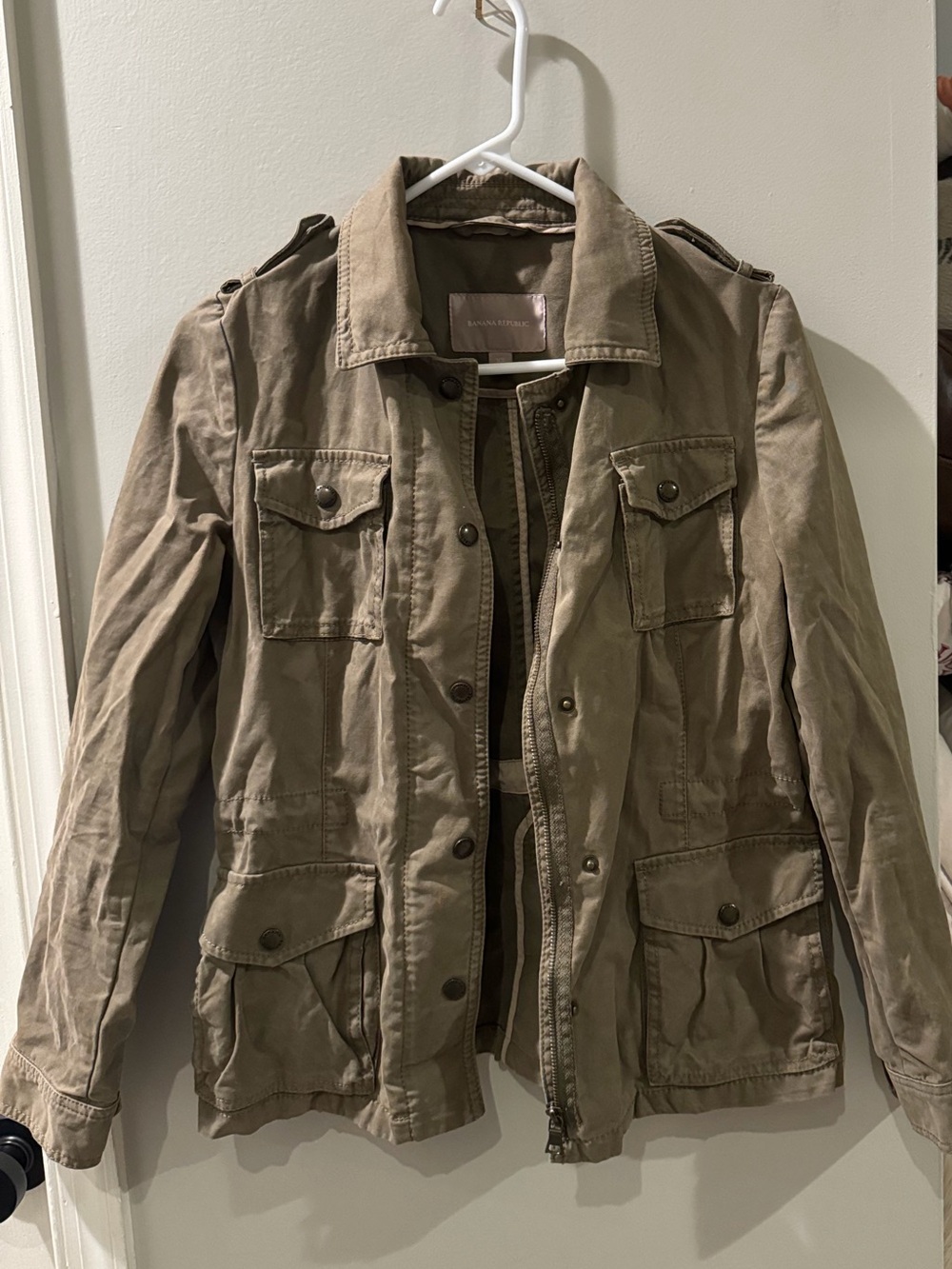 Banana Republic Women’s Olive Green Utility Jacket